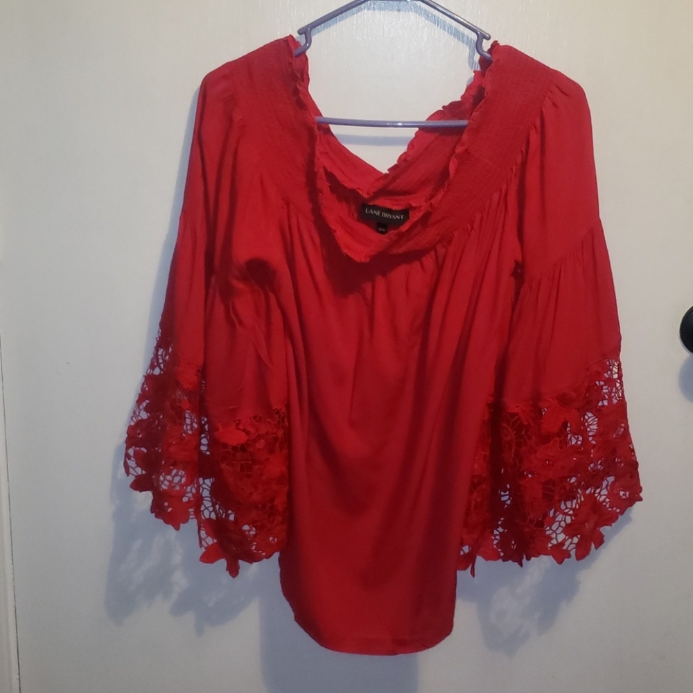 Off the shoulder shirt